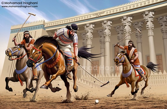 Achaemenid Polo Players 